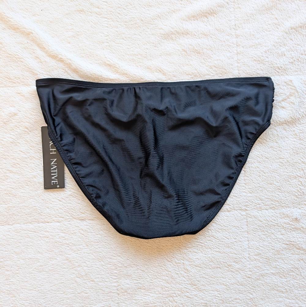 Beach Native Black Bikini Swim Bottoms - Picture 2 of 3